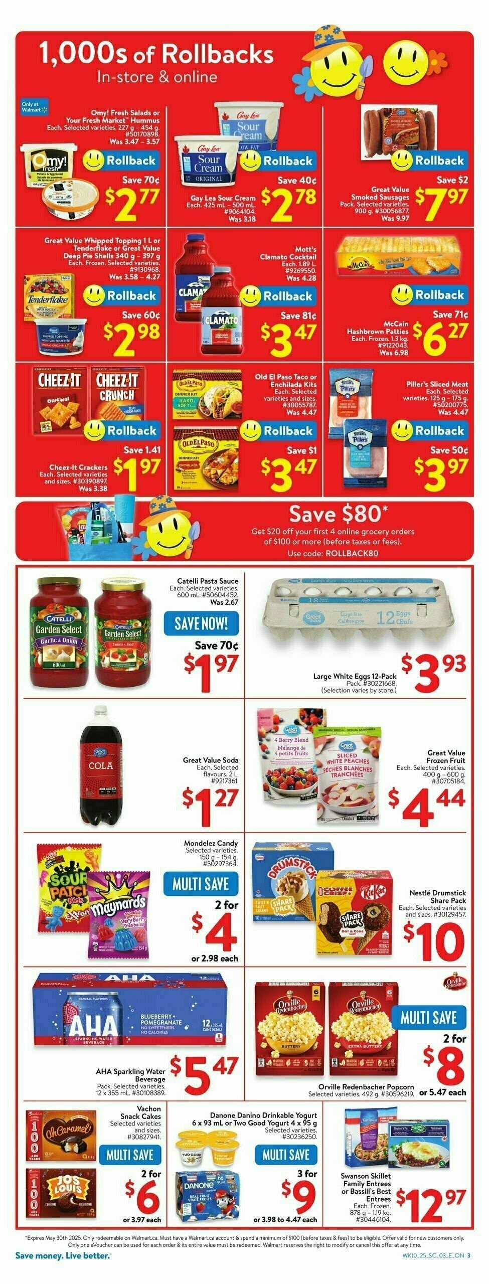 Walmart Flyer from April 3