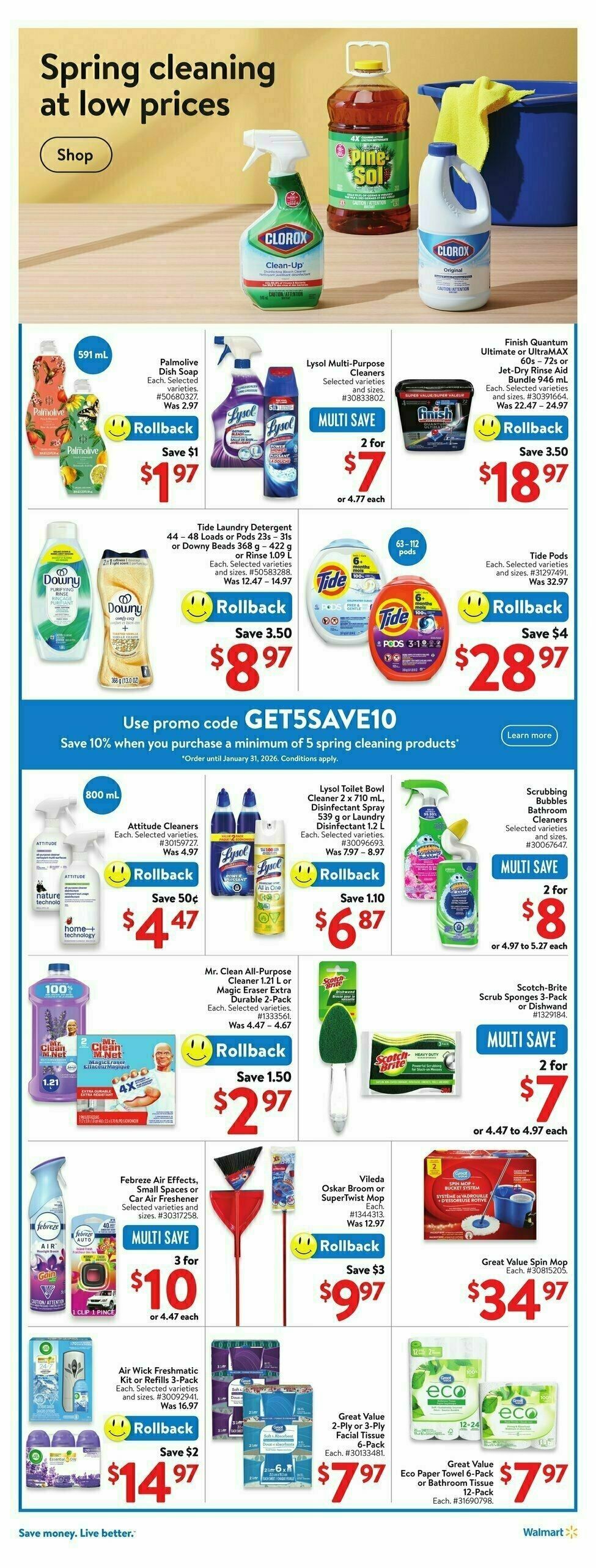 Walmart Flyer from April 3