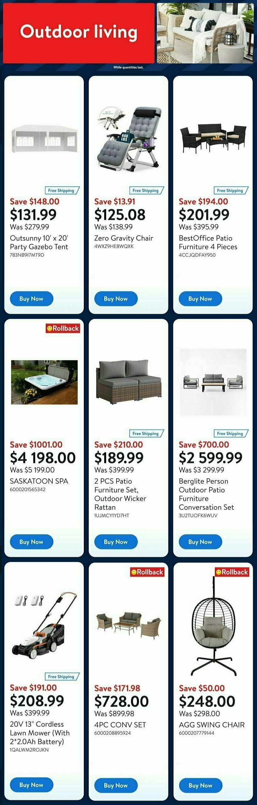 Walmart Deals Flyer Flyer from April 3