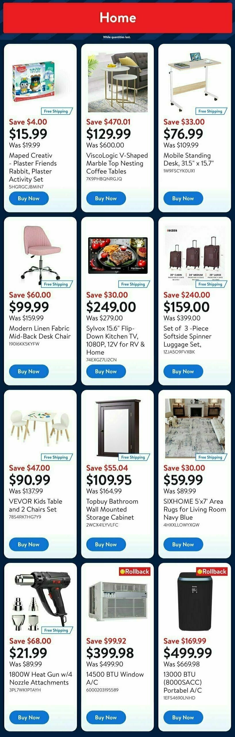 Walmart Deals Flyer Flyer from April 3