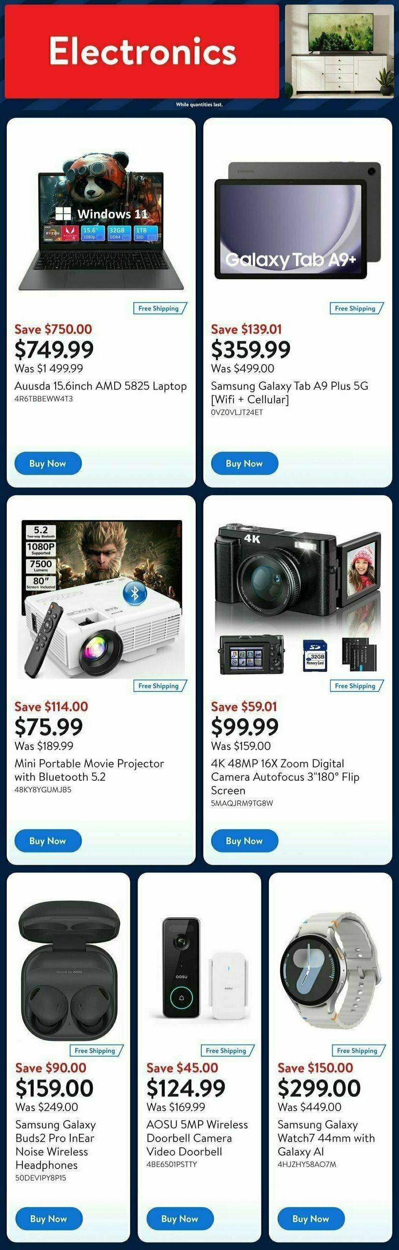 Walmart Deals Flyer Flyer from April 3