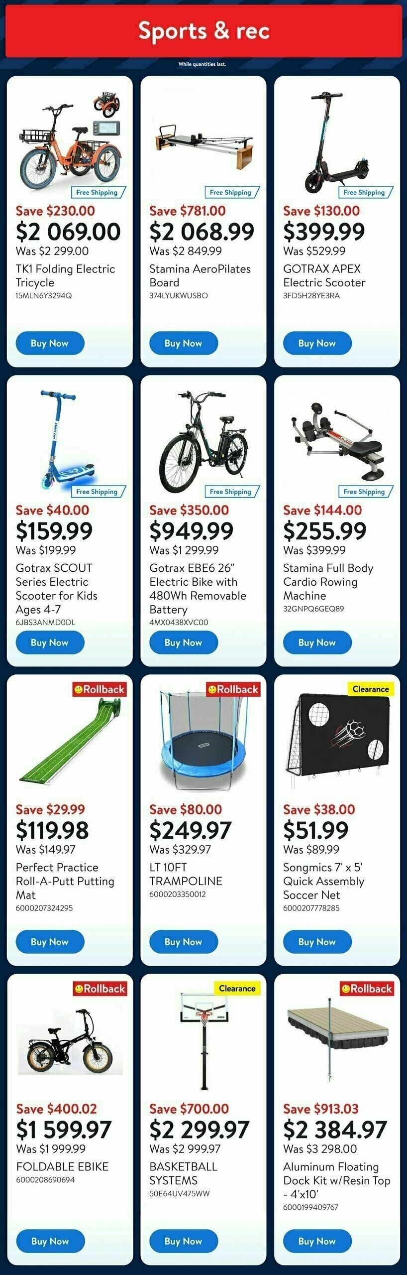 Walmart Deals Flyer Flyer from April 3