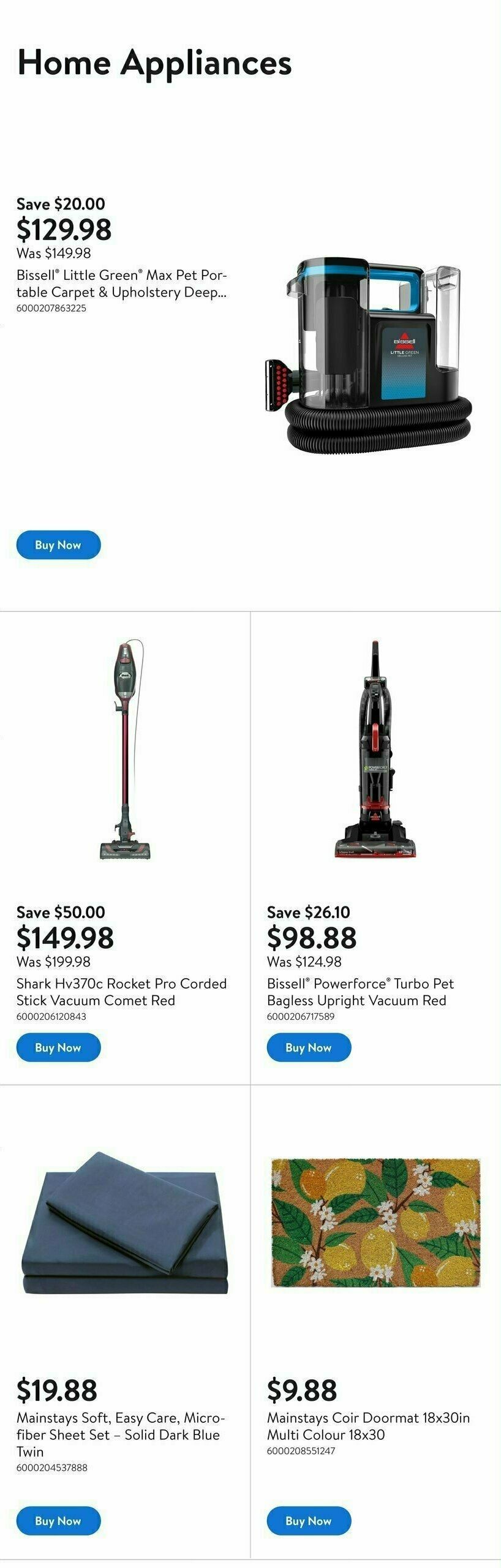 Walmart Spring Cleaning Flyer from March 26