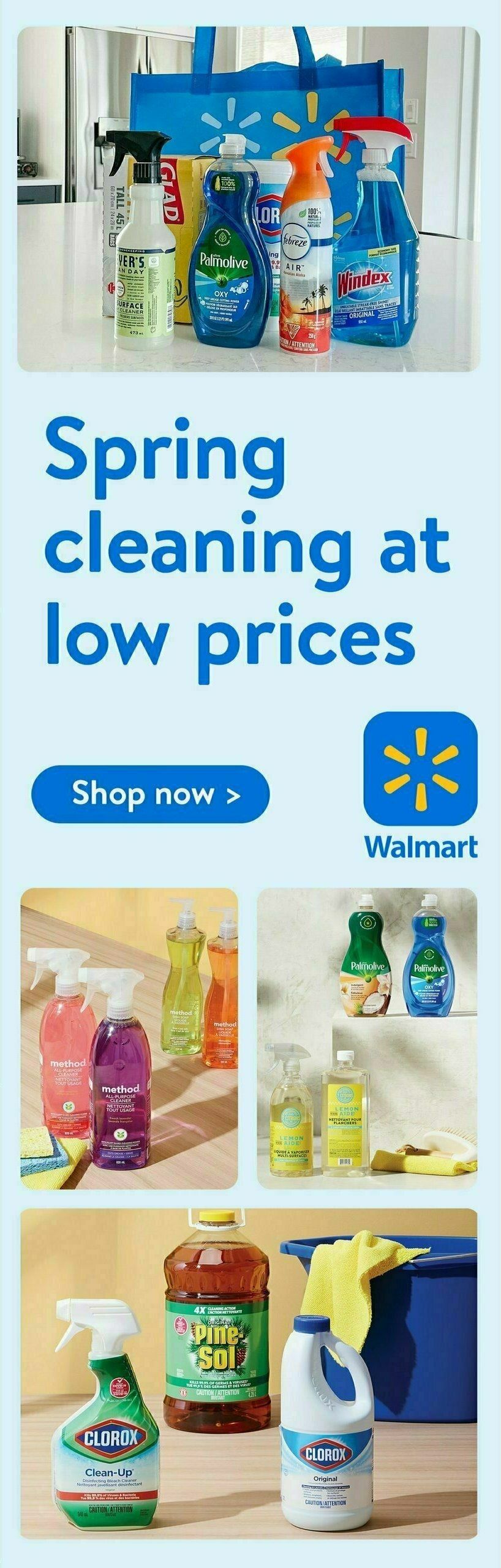 Walmart Spring Cleaning Flyer from March 26