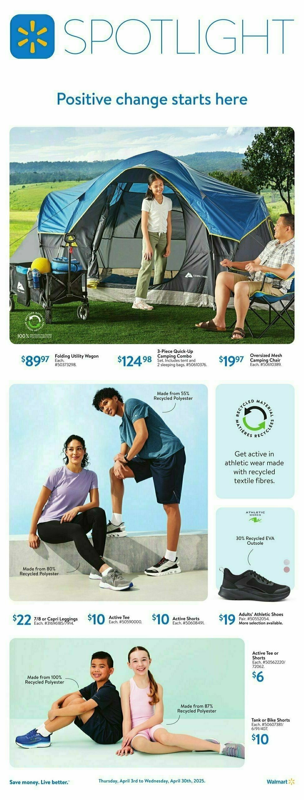 Walmart Flyer from April 10