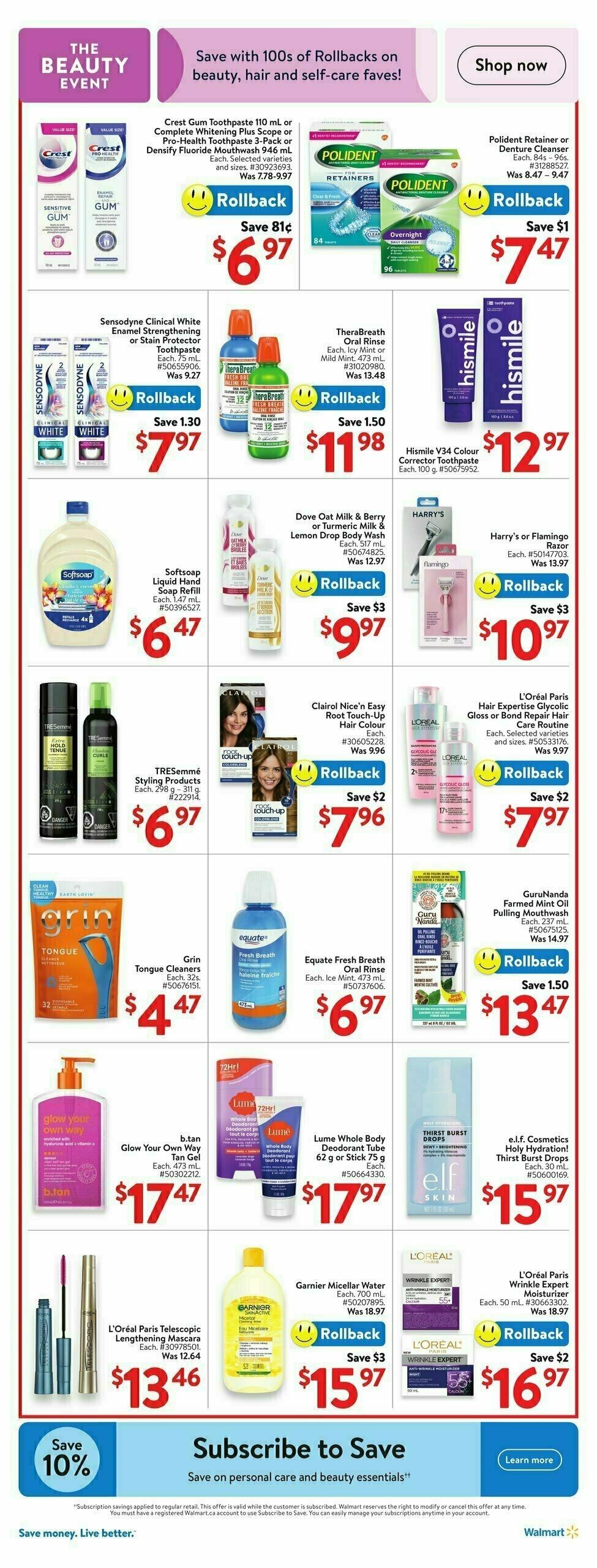 Walmart Flyer from April 10