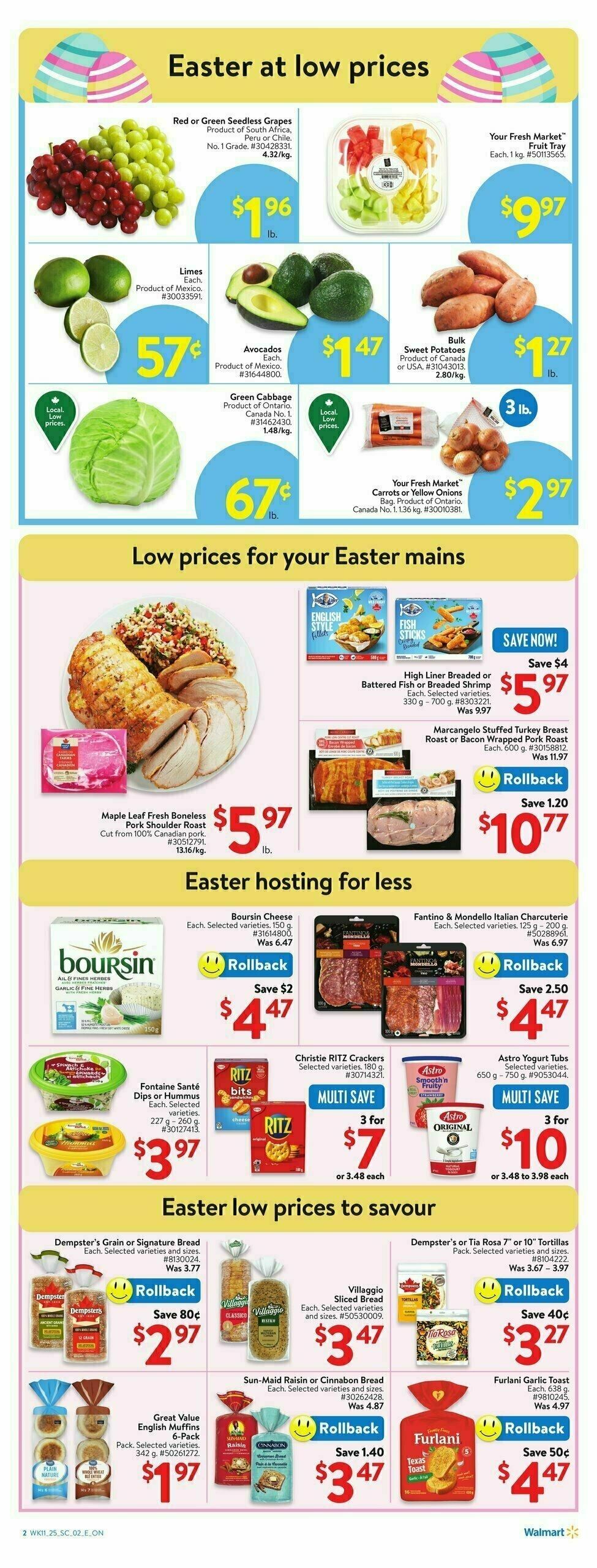 Walmart Flyer from April 10