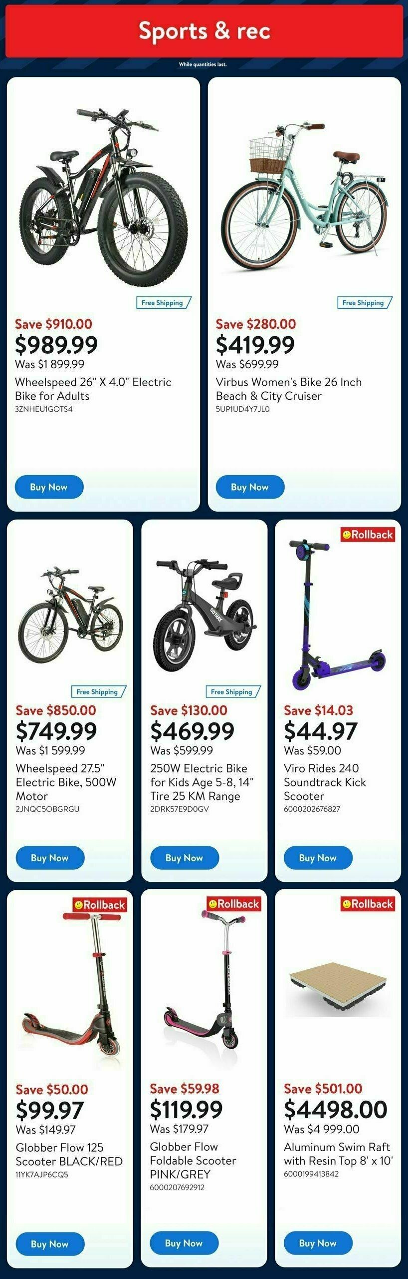 Walmart Deals Flyer Flyer from April 10