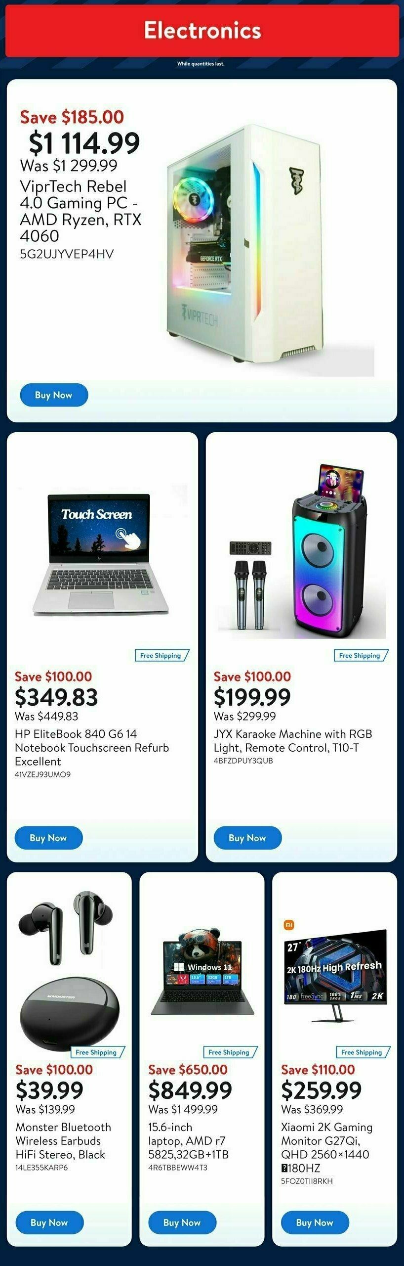 Walmart Deals Flyer Flyer from April 10