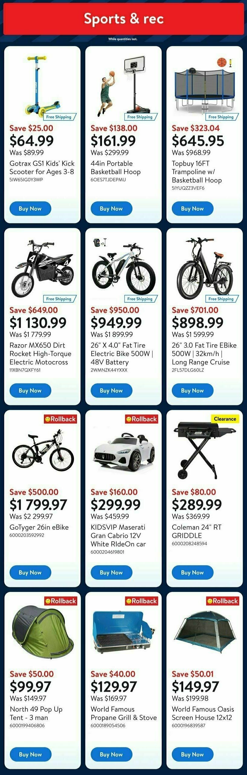 Walmart Deals Flyer Flyer from April 17