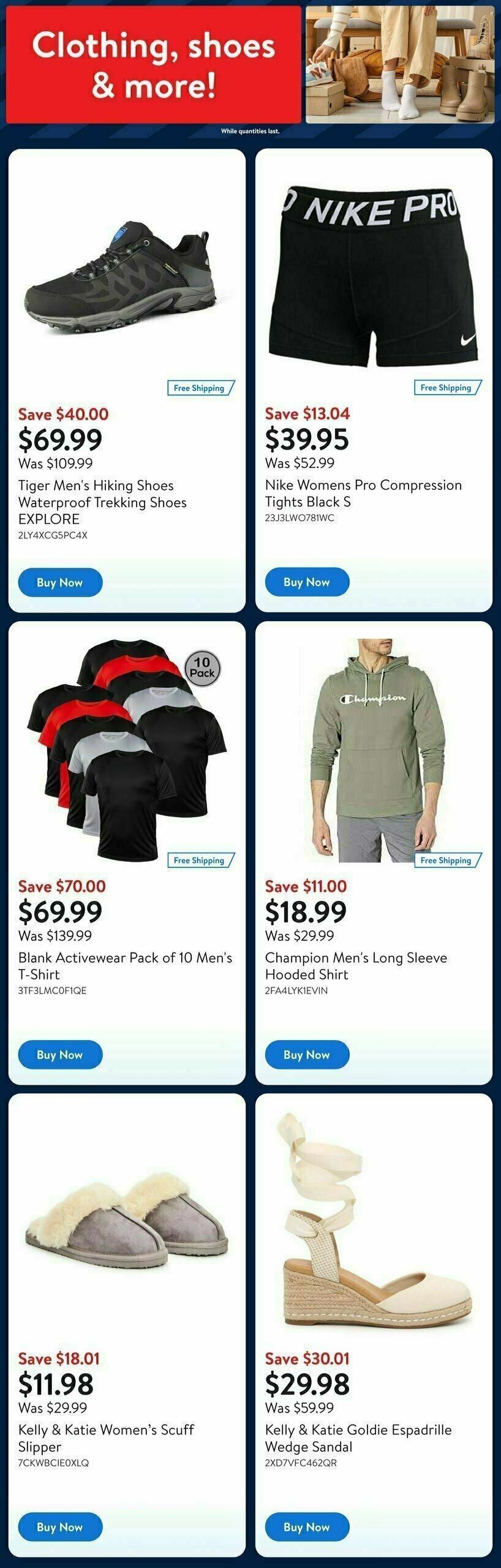 Walmart Deals Flyer Flyer from April 17