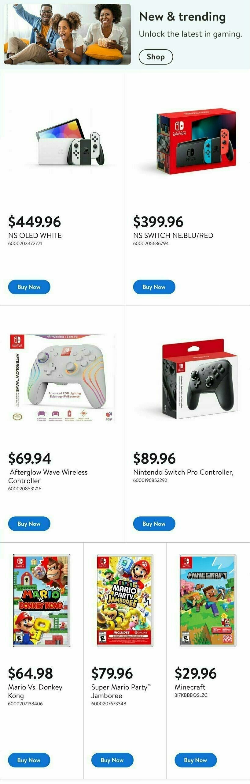 Walmart Gaming Guide Flyer from April 17
