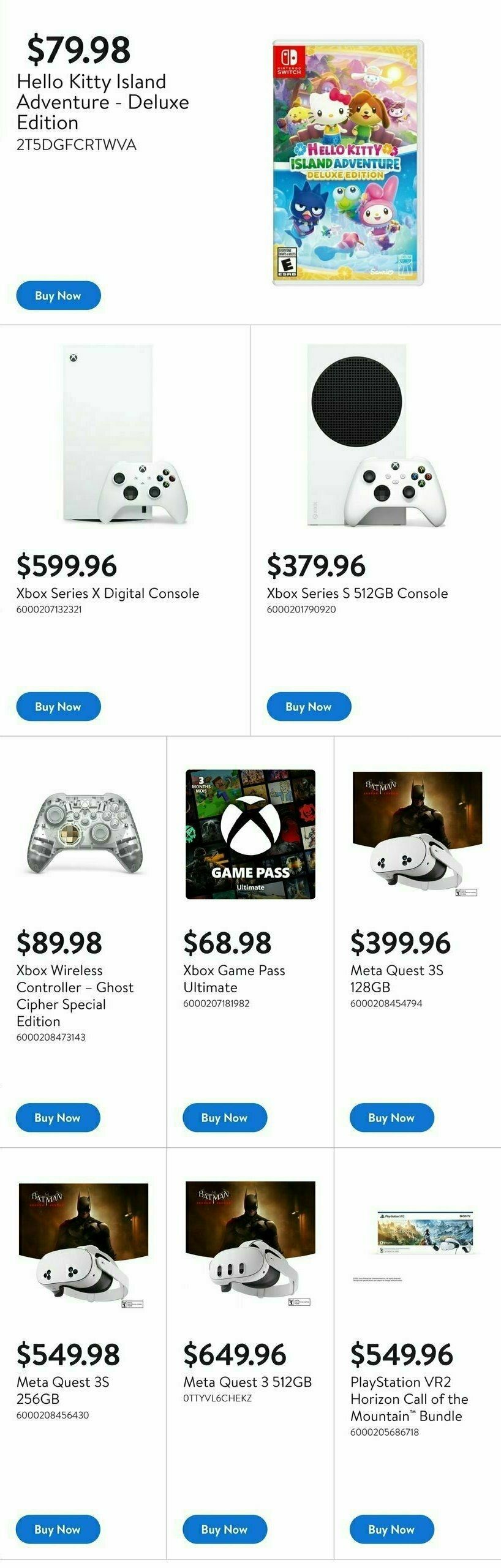 Walmart Gaming Guide Flyer from April 17