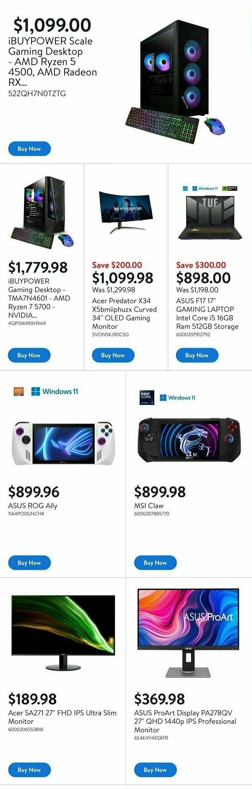 Walmart Gaming Guide Flyer from April 17