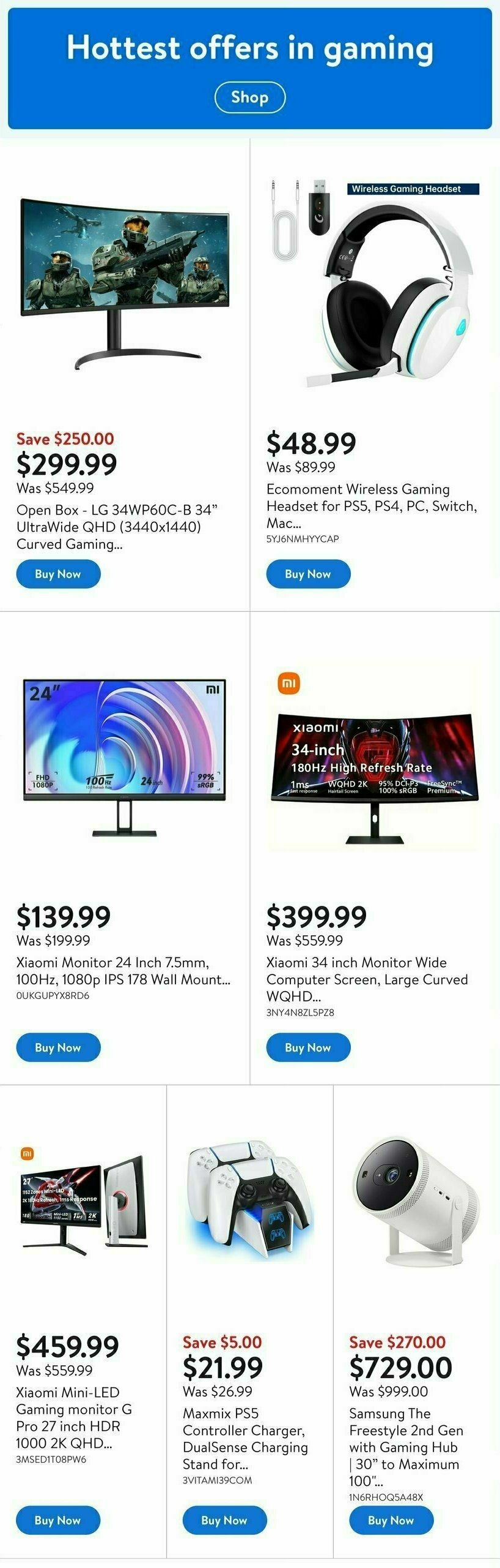 Walmart Gaming Guide Flyer from April 17