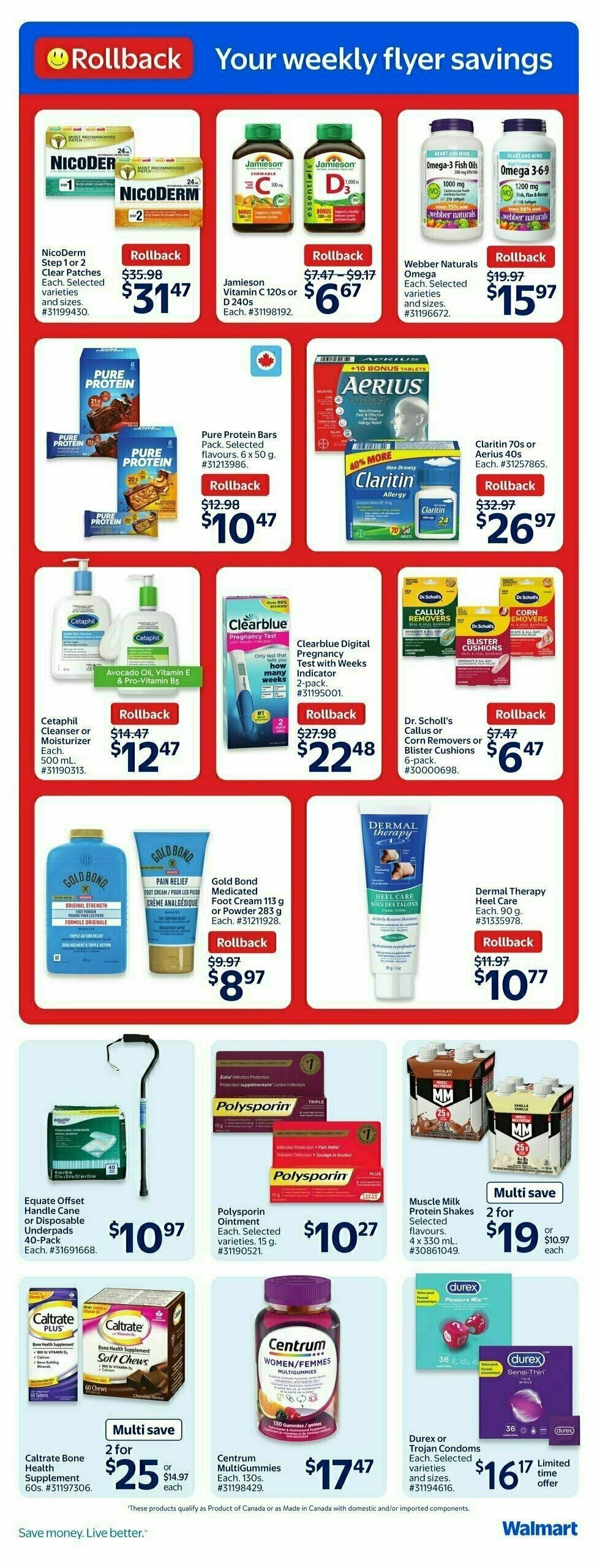 Walmart Flyer from April 24