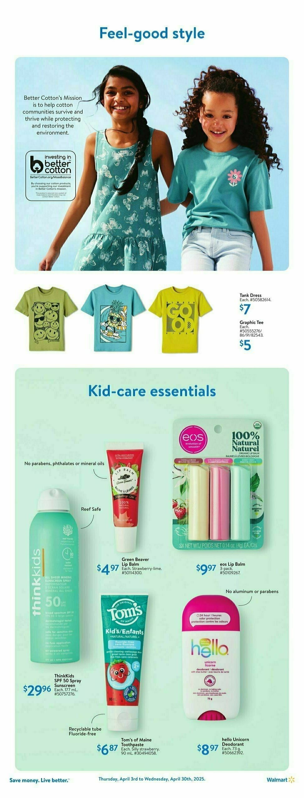 Walmart Flyer from April 24