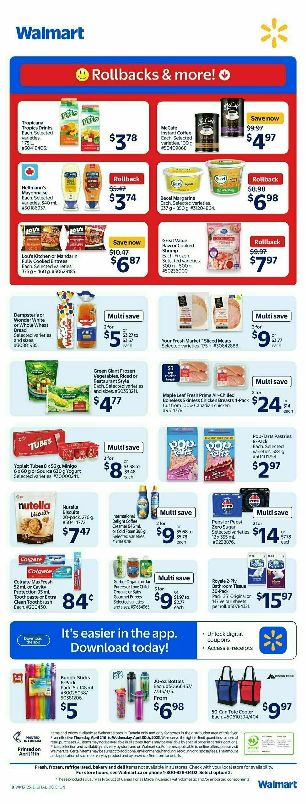 Walmart Flyer from April 24