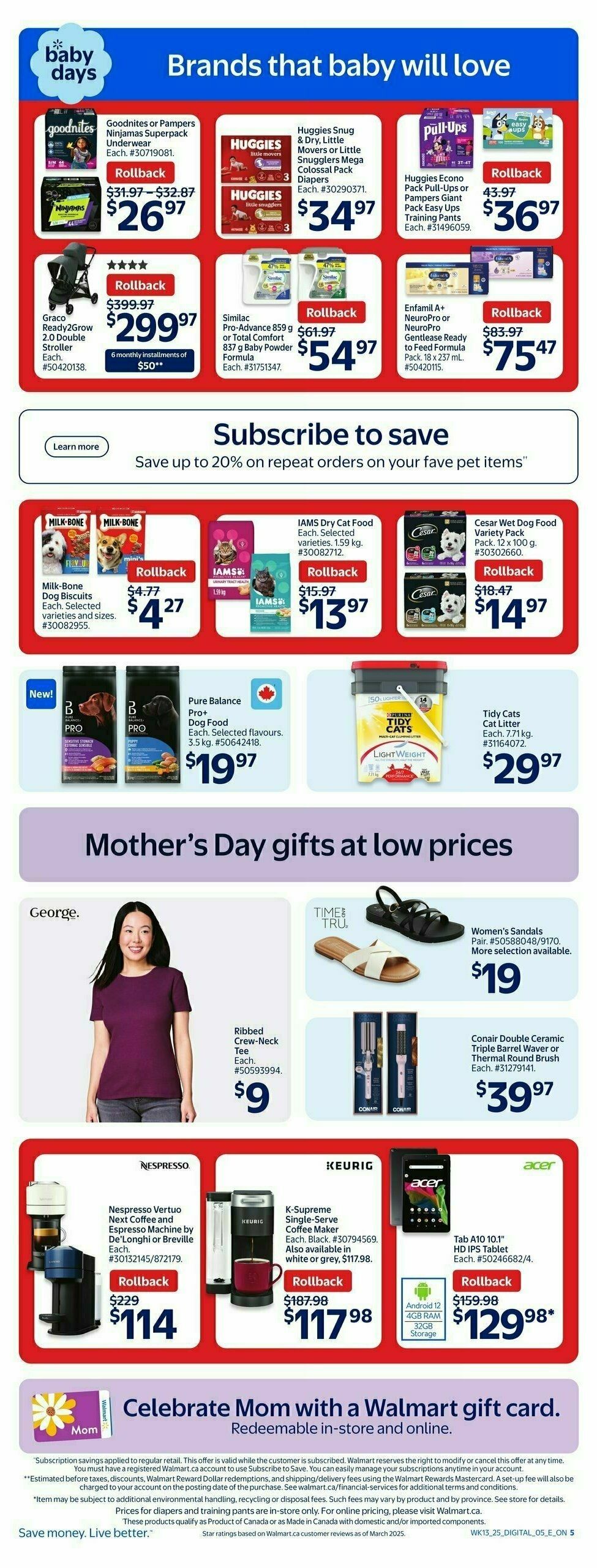 Walmart Flyer from April 24