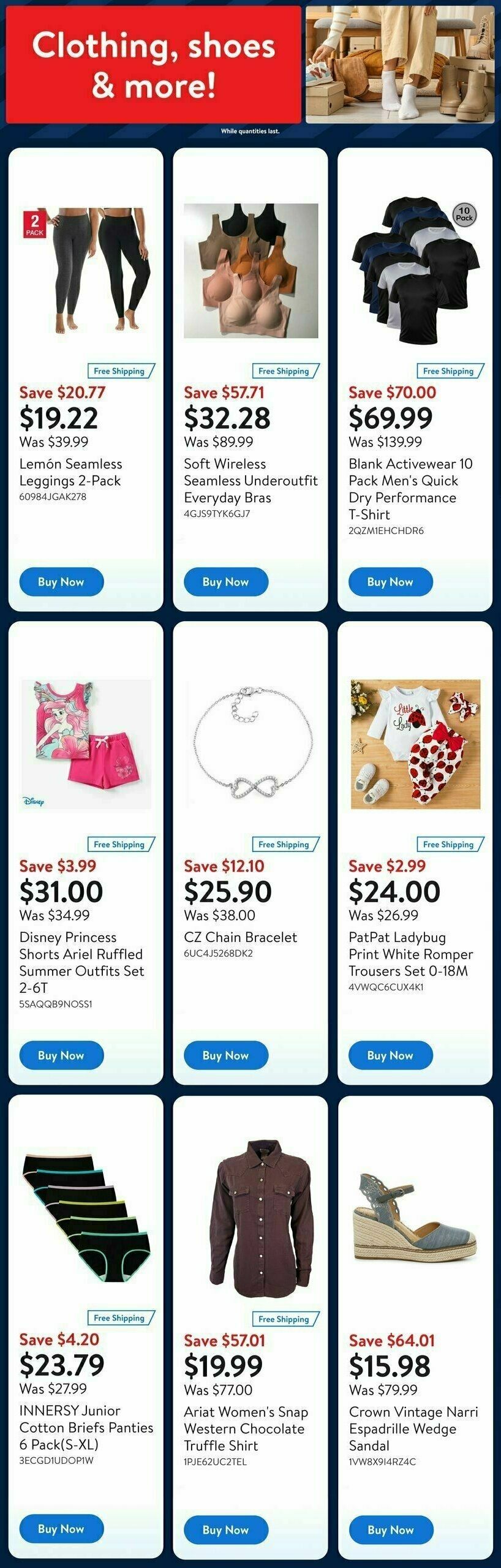 Walmart Deals Flyer Flyer from April 24