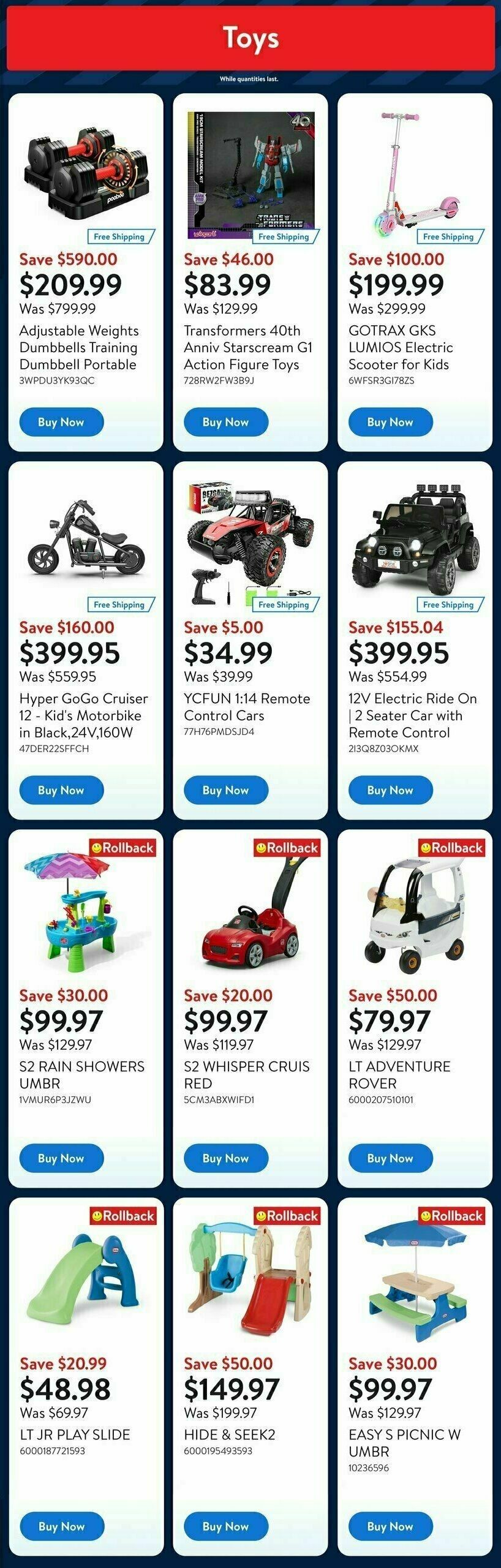 Walmart Deals Flyer Flyer from April 24