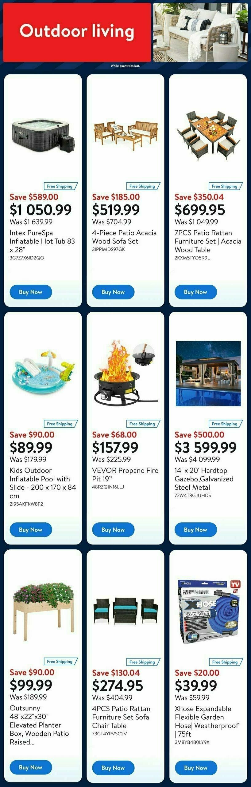 Walmart Deals Flyer Flyer from April 24