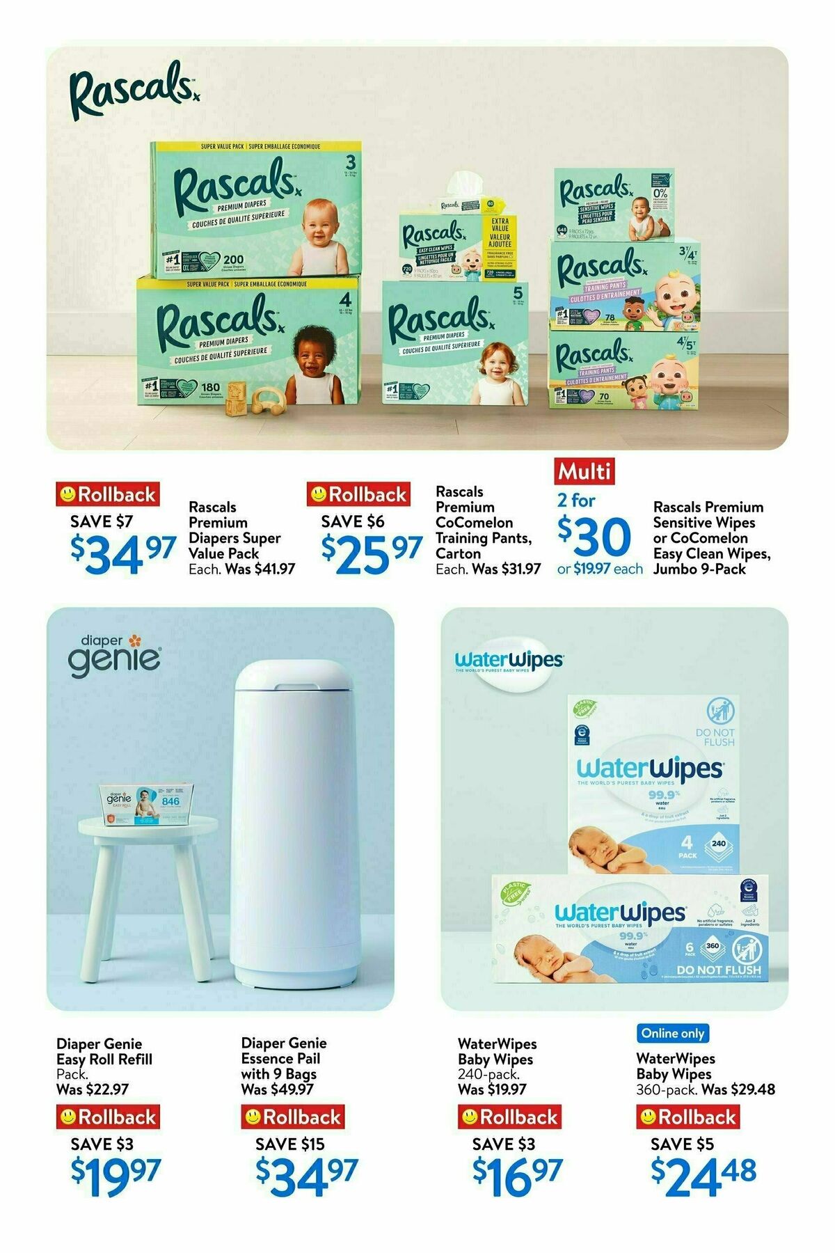 Walmart Baby Days Flyer from April 17
