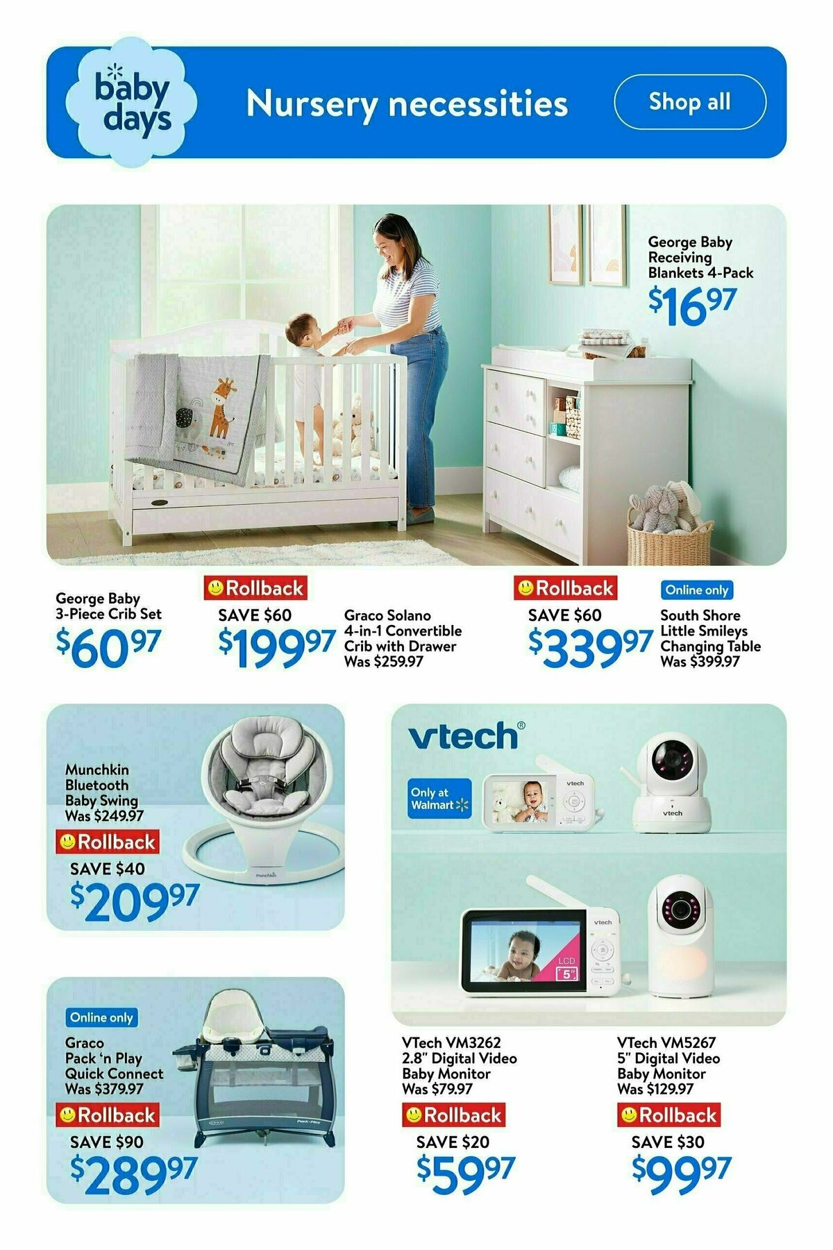 Walmart Baby Days Flyer from April 17