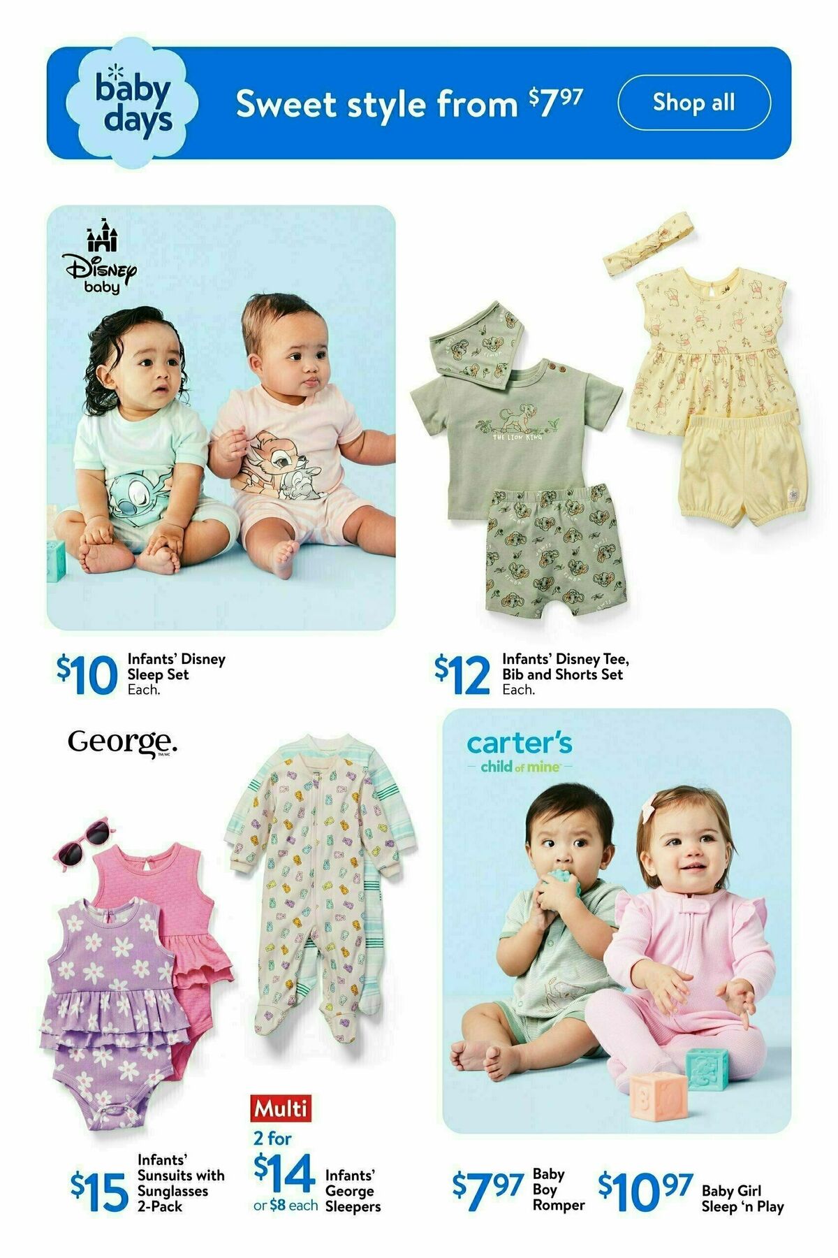 Walmart Baby Days Flyer from April 17