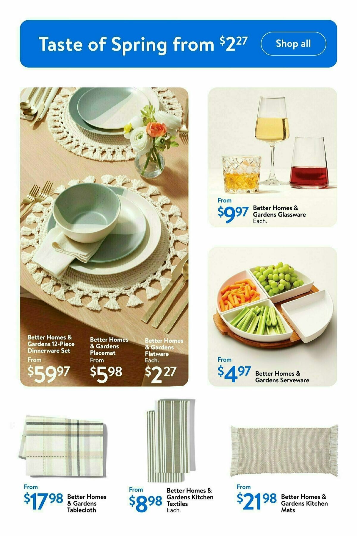 Walmart Hello, Spring! Flyer from April 17