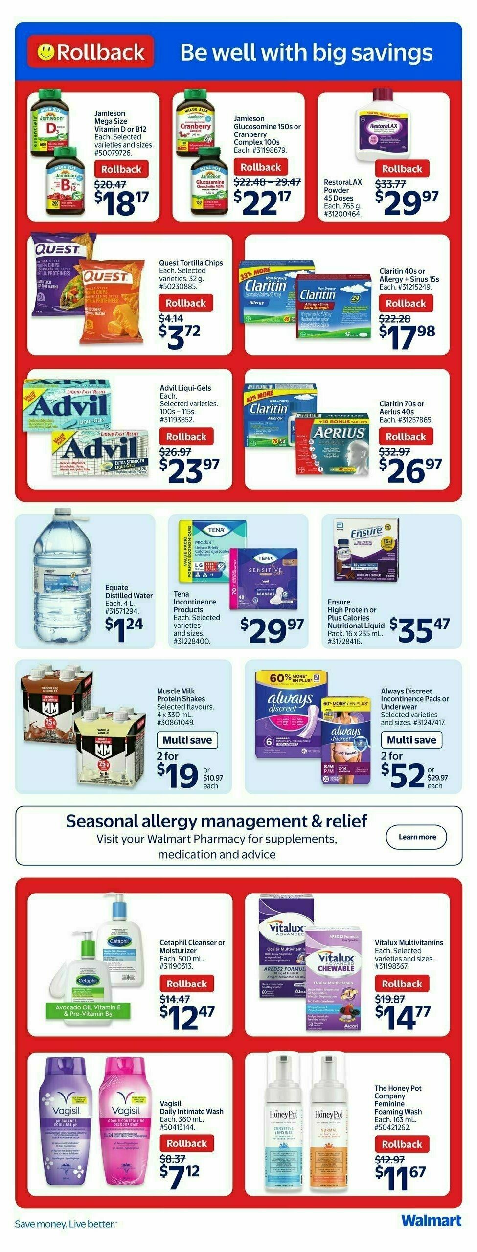 Walmart Flyer from May 1