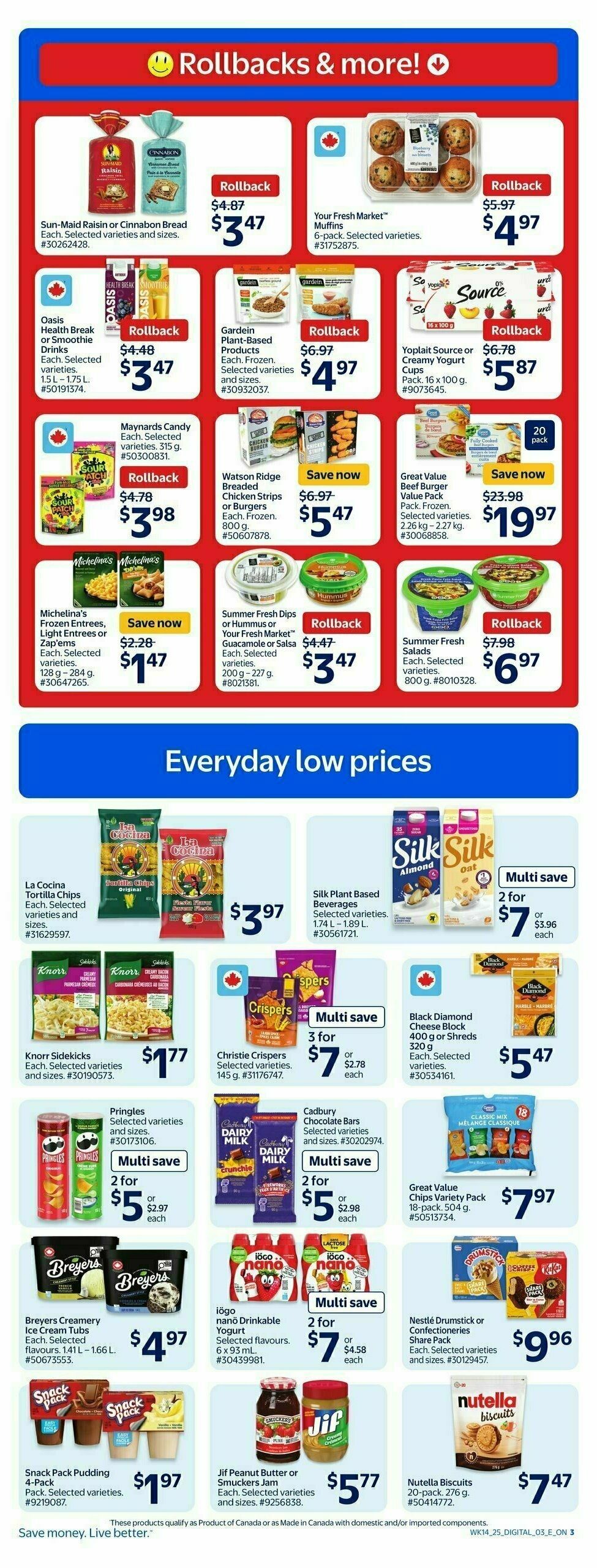 Walmart Flyer from May 1