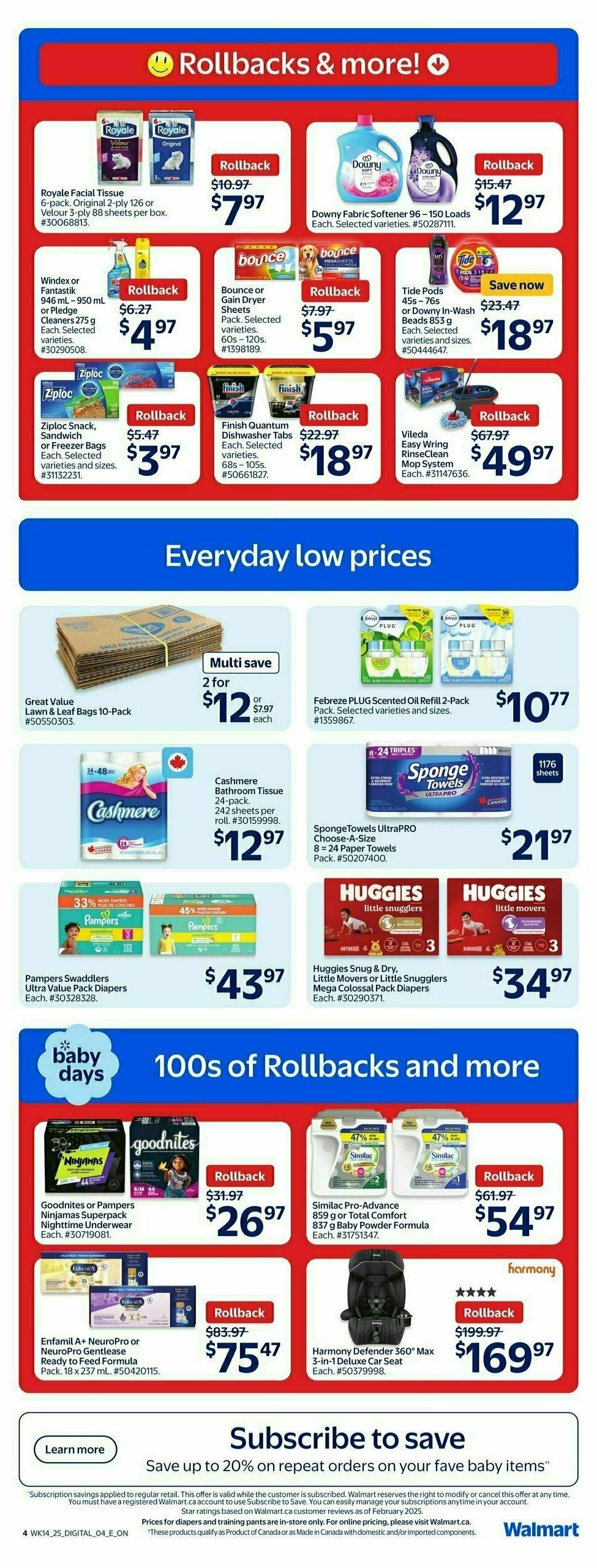 Walmart Flyer from May 1