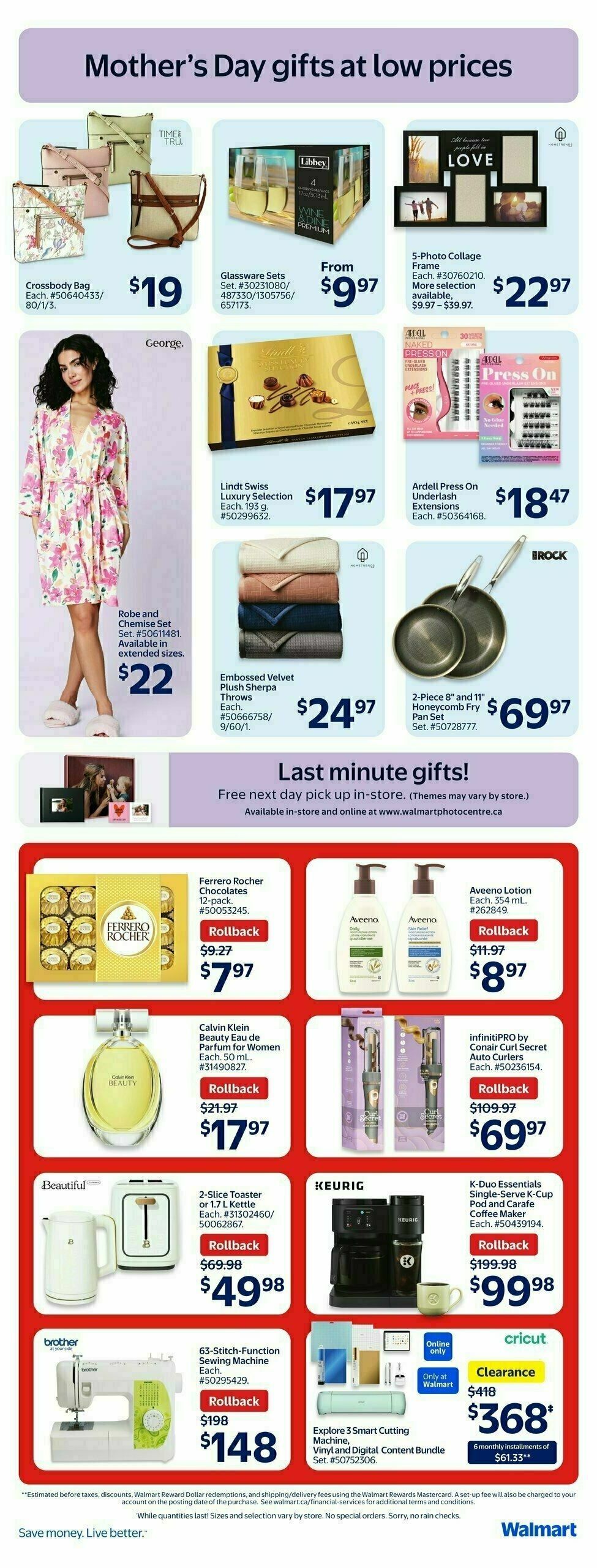 Walmart Flyer from May 1