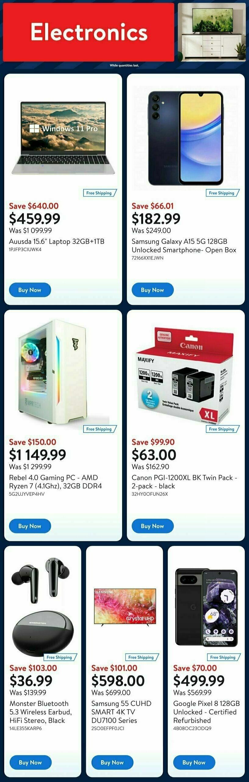 Walmart Deals Flyer Flyer from May 1