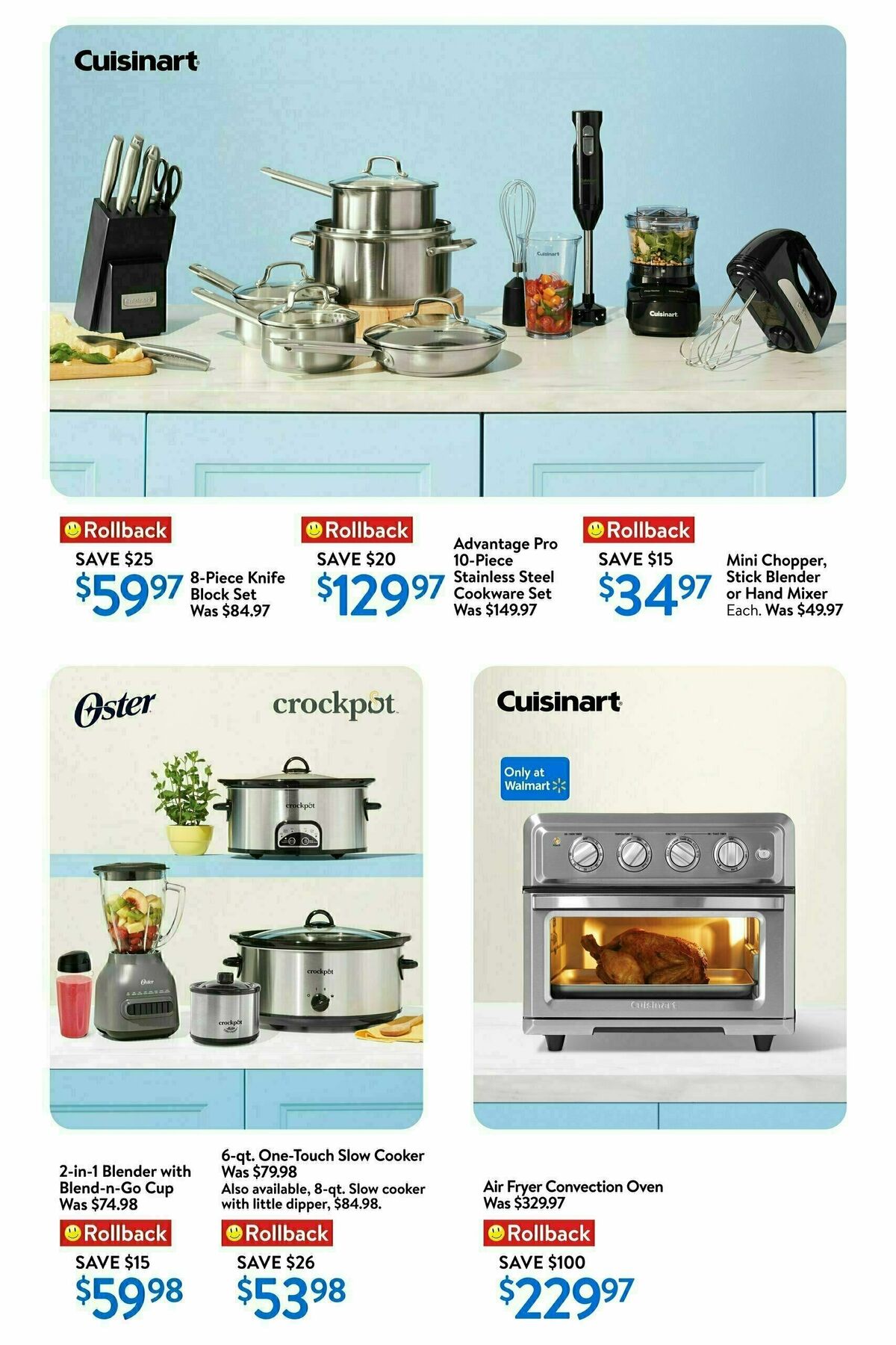 Walmart Summer staycation Flyer from May 1