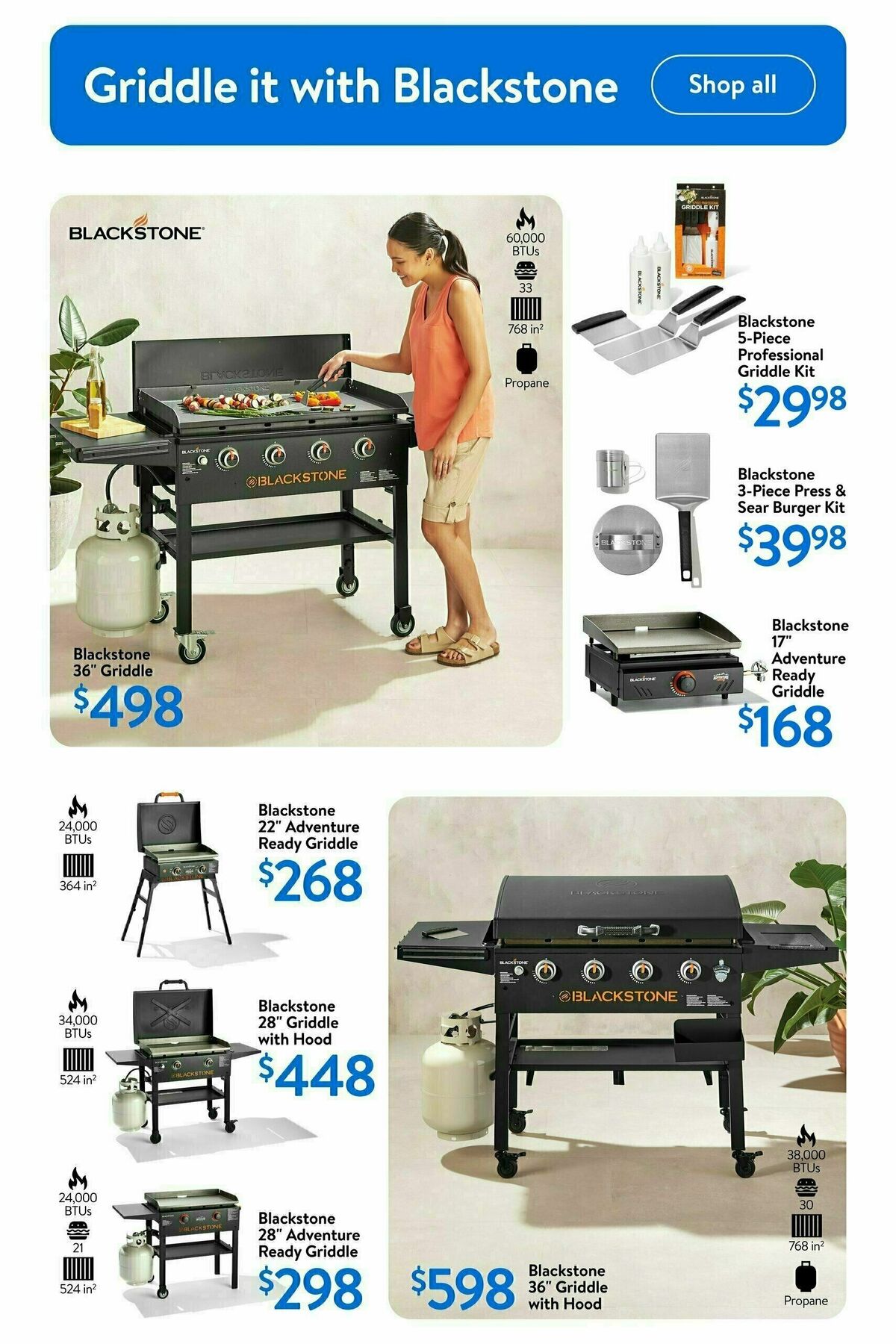 Walmart Summer staycation Flyer from May 1