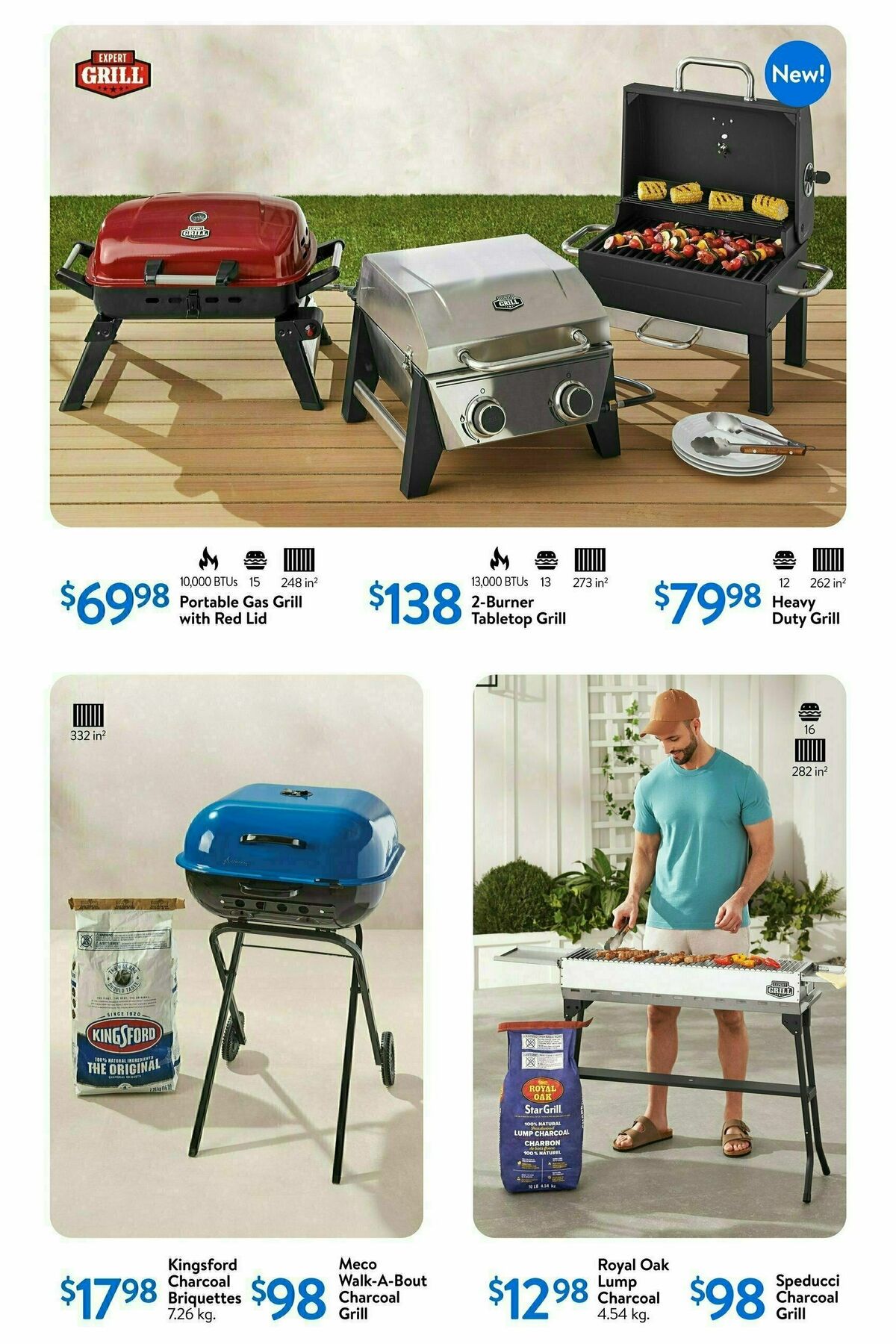 Walmart Summer staycation Flyer from May 1