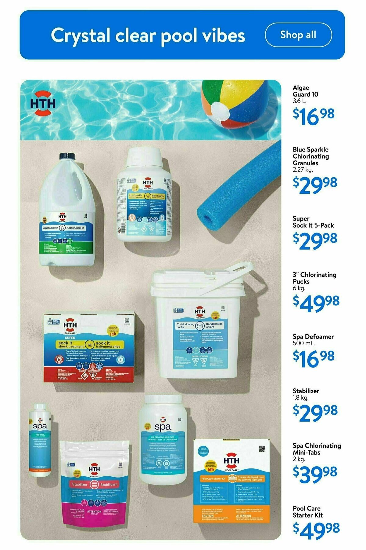 Walmart Summer staycation Flyer from May 1