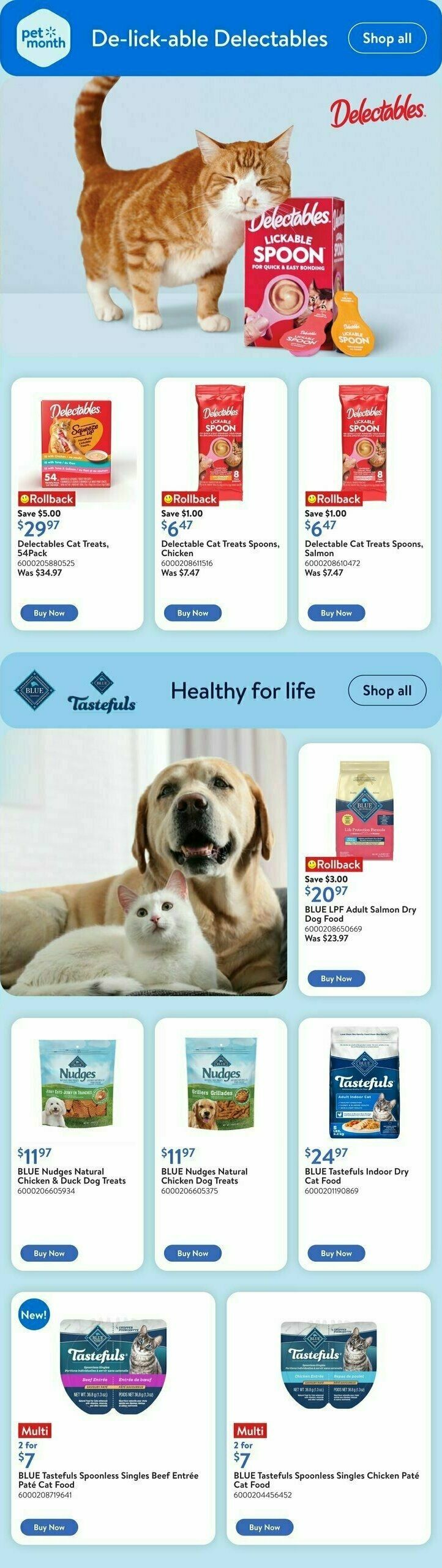Walmart Pet Digest Flyer from May 1