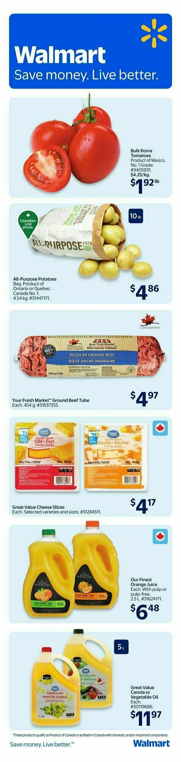 Walmart Flyer from May 8