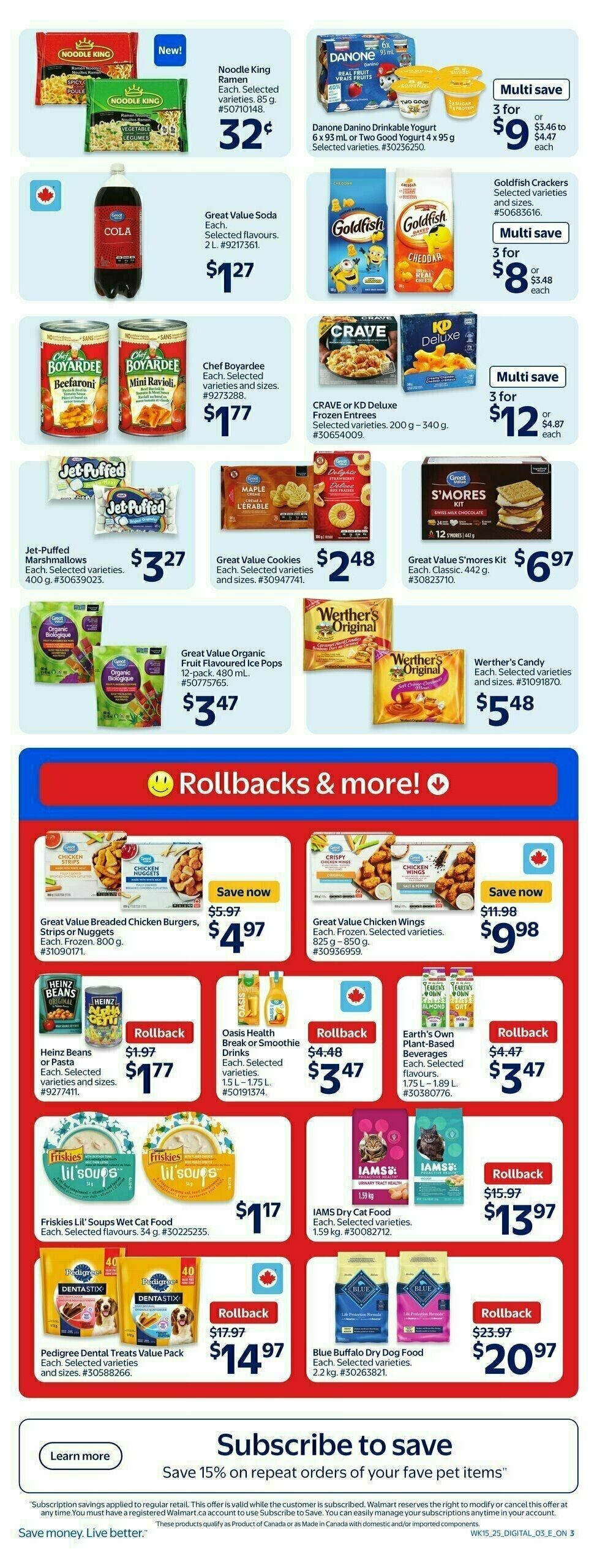 Walmart Flyer from May 8