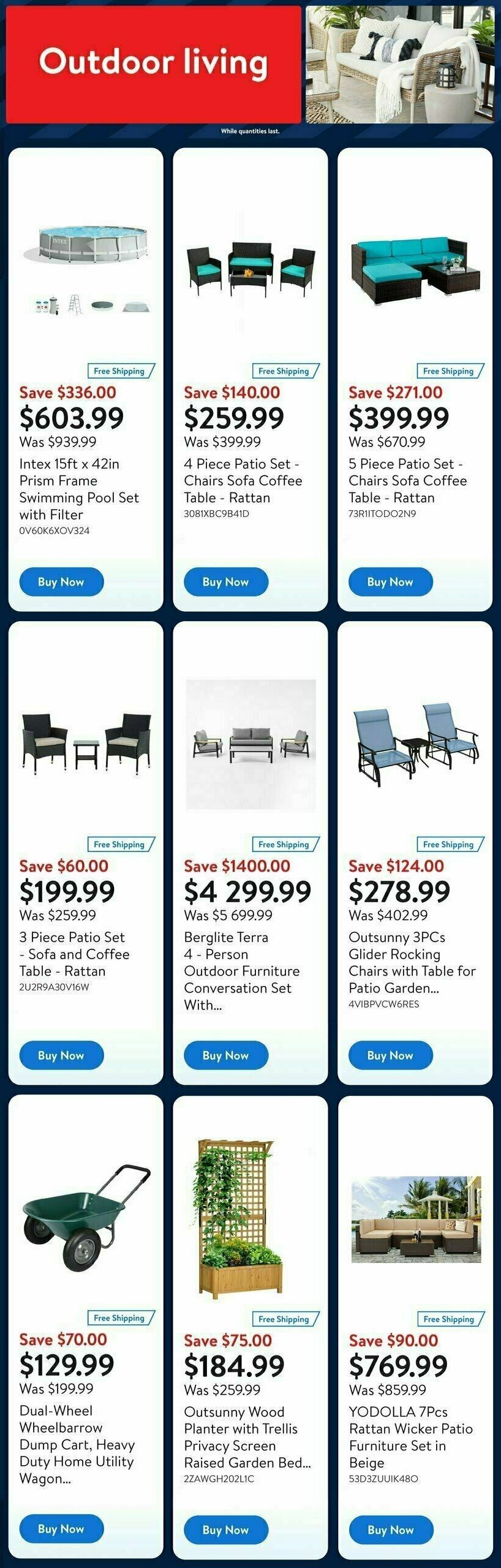 Walmart Deals Flyer Flyer from May 8