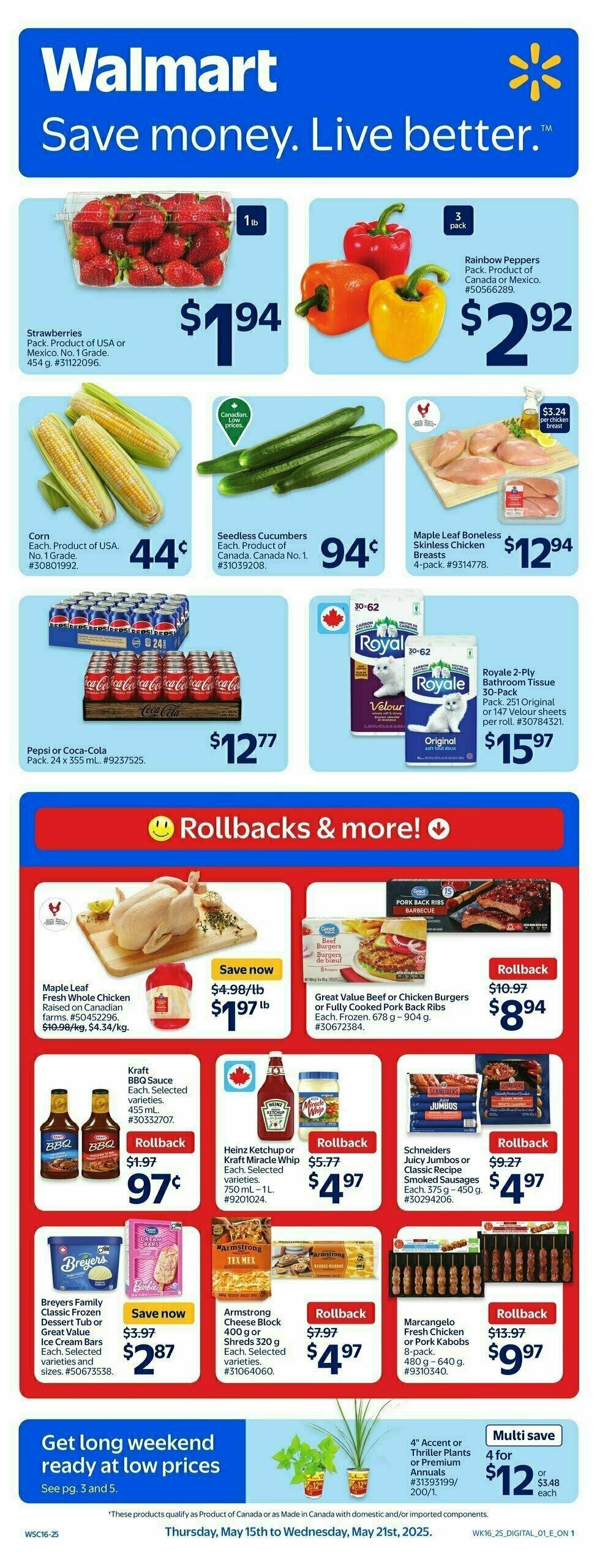 Walmart Flyer from May 15