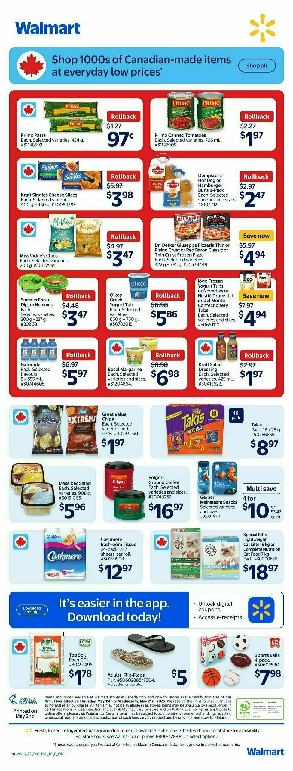 Walmart Flyer from May 15