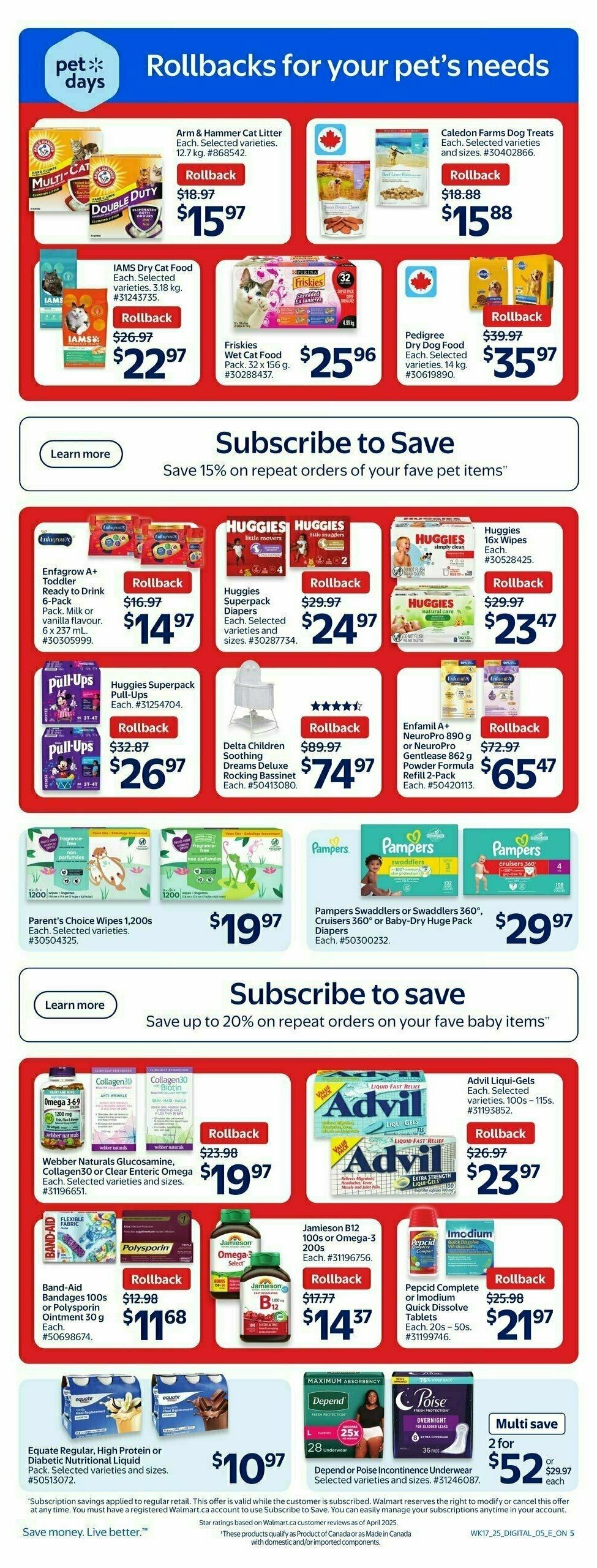 Walmart Flyer from May 22