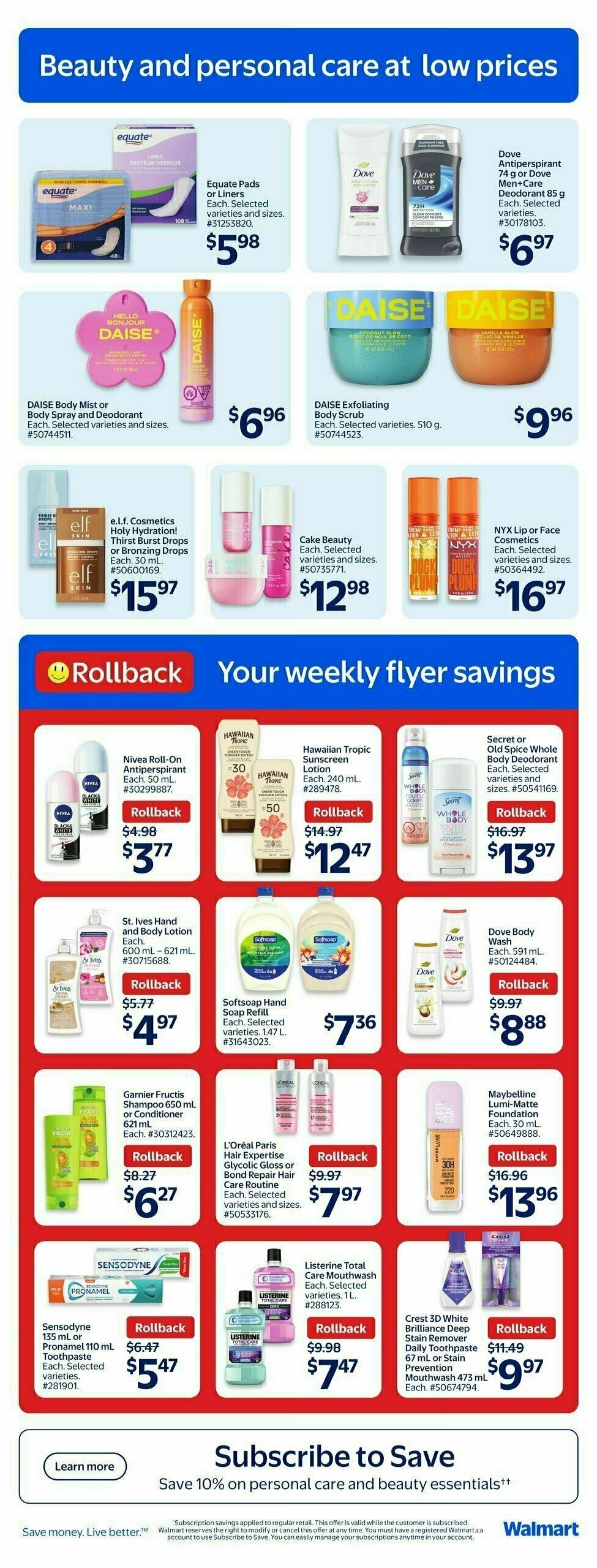 Walmart Flyer from May 22