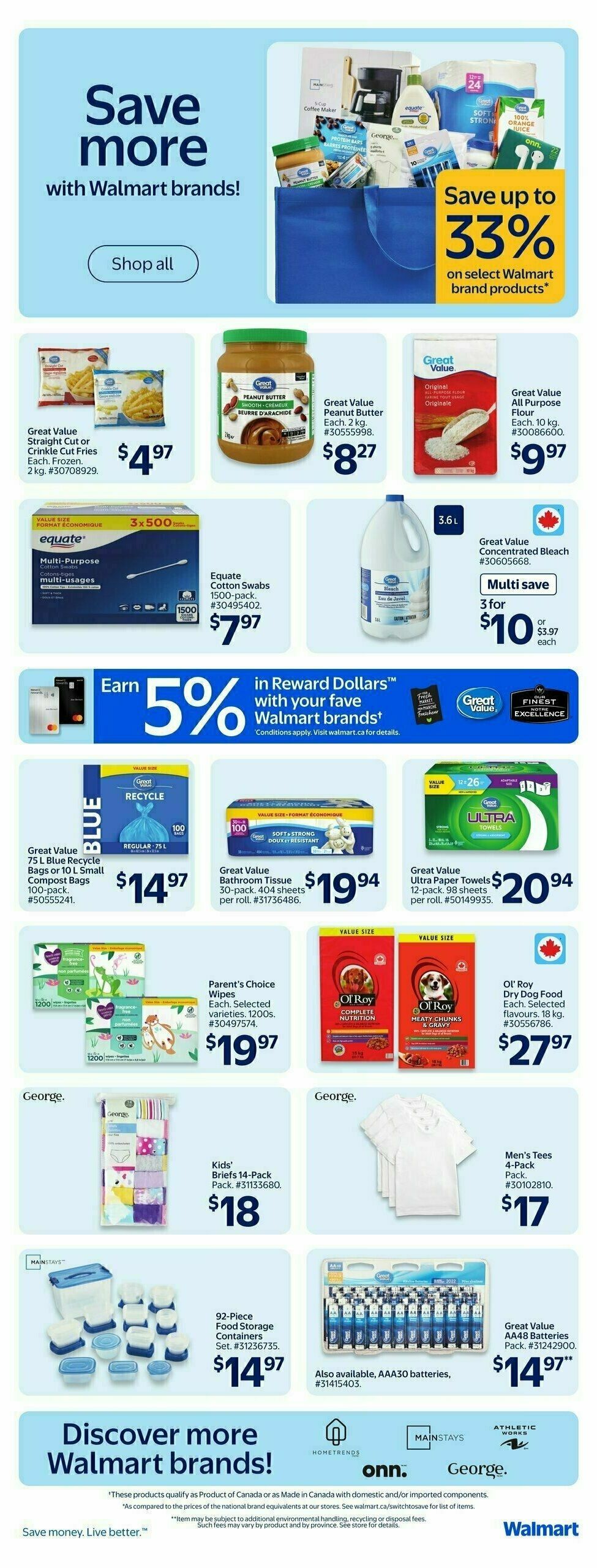 Walmart Flyer from May 22