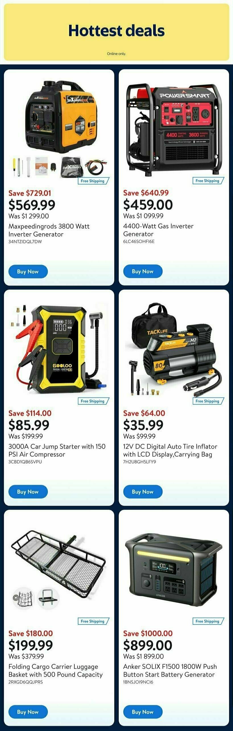 Walmart Deals Flyer Flyer from May 22