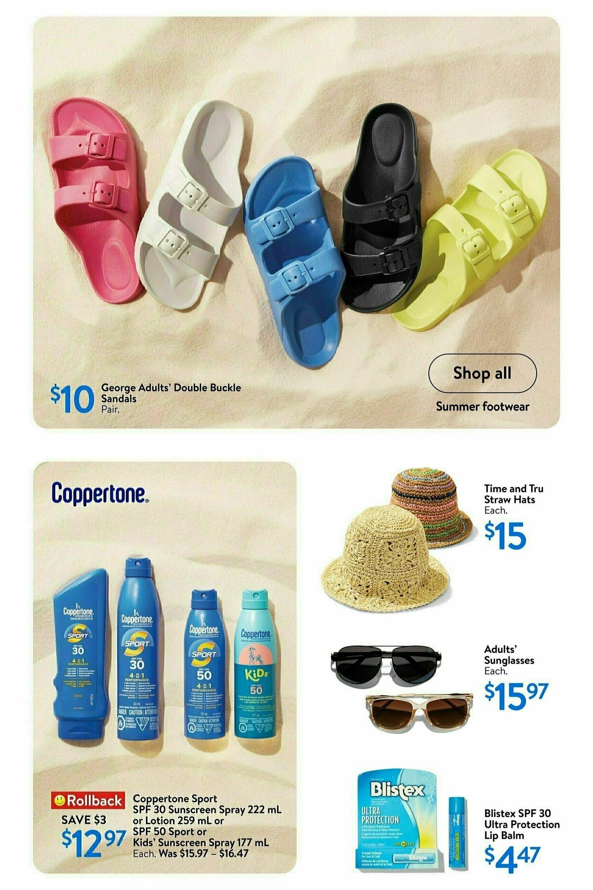 Walmart Everything Summer Flyer from May 22